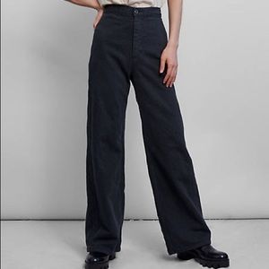 Levi’s Ribcage Wide Leg Wellthread Cotton Black Jean